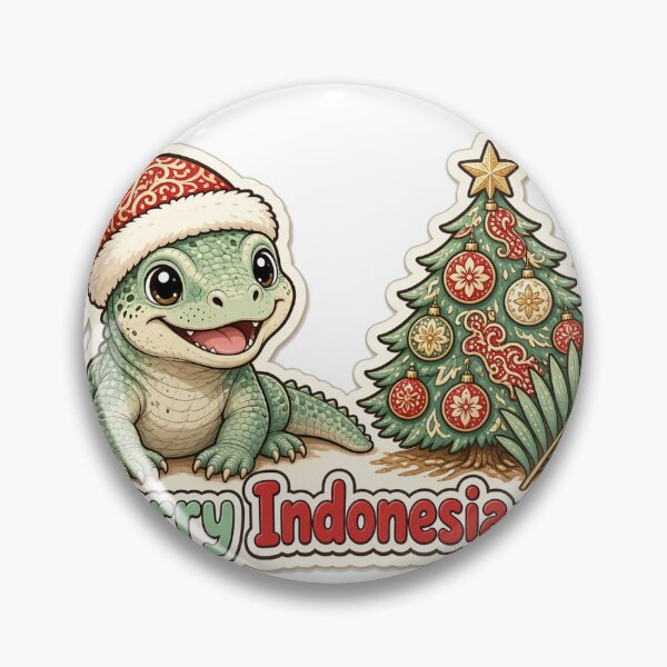 Item preview, Indonesian Christmas Merry Indonesia-mas Gift designed and sold by Soft Merch.