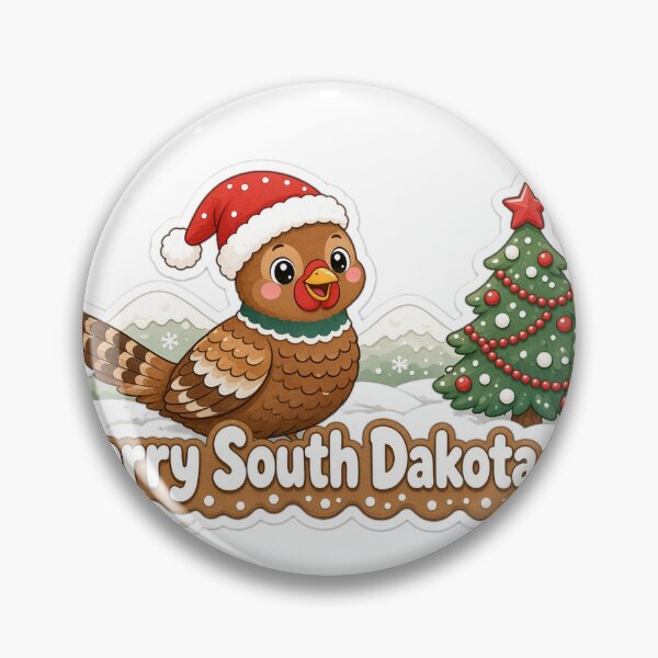 Item preview, South Dakota Christmas Merry South Dakota-mas Gift designed and sold by Soft Merch.