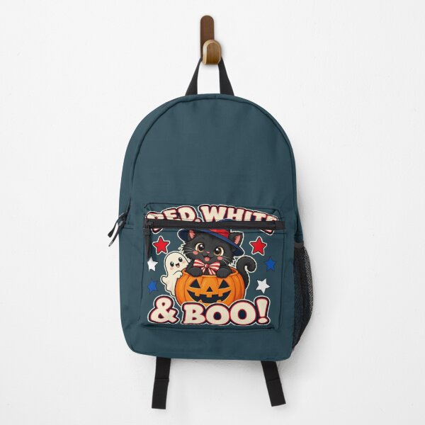 Item preview, Red White and Boo Patriotic Halloween Cat designed and sold by HANG ON STUDIO .