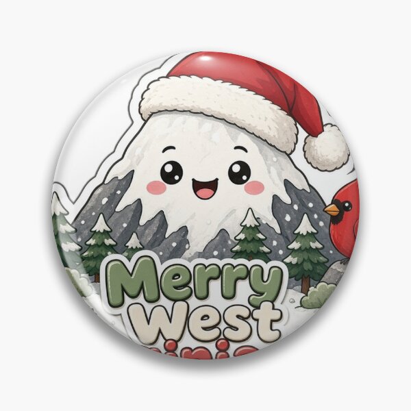 Item preview, West Virginia Christmas Merry West Virginia-mas Gift designed and sold by Soft Merch.