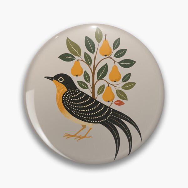 Item preview, Partridge-Bird and Pear-Tree Winter-Woodland 2 designed and sold by taiche.