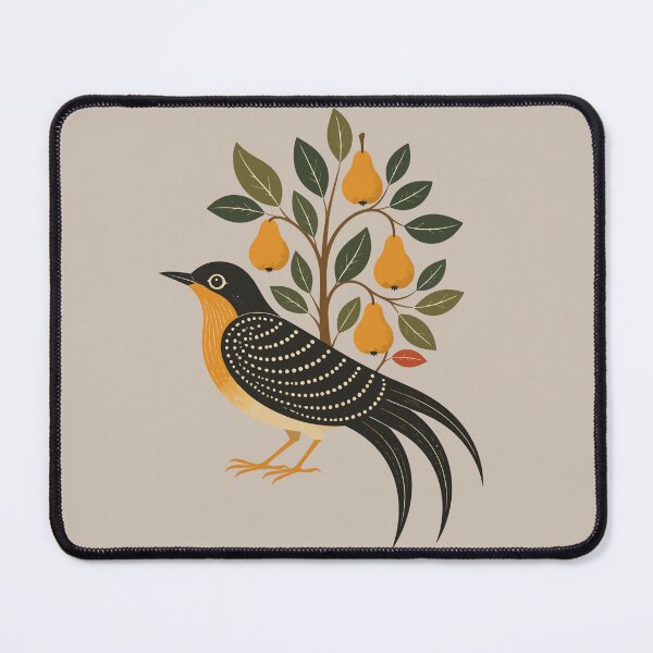Item preview, Partridge-Bird and Pear-Tree Winter-Woodland 2 designed and sold by taiche.
