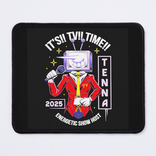 Item preview, It's!! TV!! Time!! Tenna 2025 Energetic Show Host Television Broadcast Presenter designed and sold by EuphemiaFa.