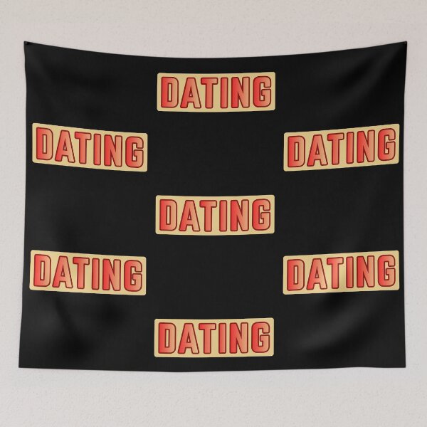 Item preview, Dating Retro Vintage Typography Design designed and sold by Detroja Typography.