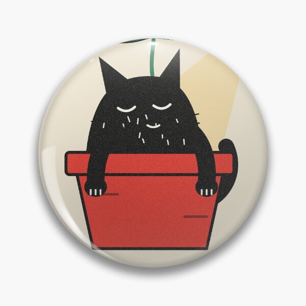 Item preview, Photosynthesizing Cat in a Plant Pot designed and sold by somebasic.