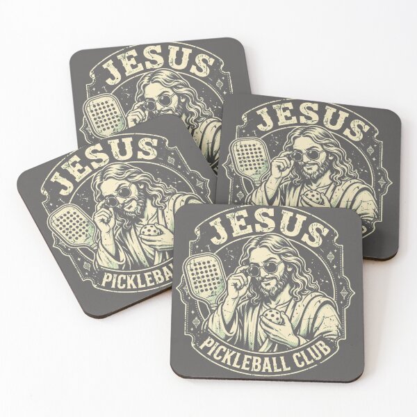Item preview, Vintage Jesus Pickleball Club Retro Sunglasses Sport Tee designed and sold by Yellowriversss.