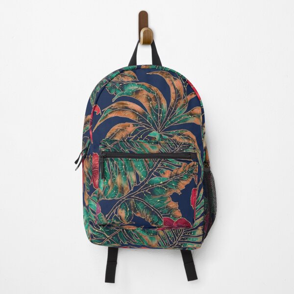 Item preview, Exotic Toucan Bird & Paradise Leaves Pattern 02 designed and sold by The Design Asset Station.