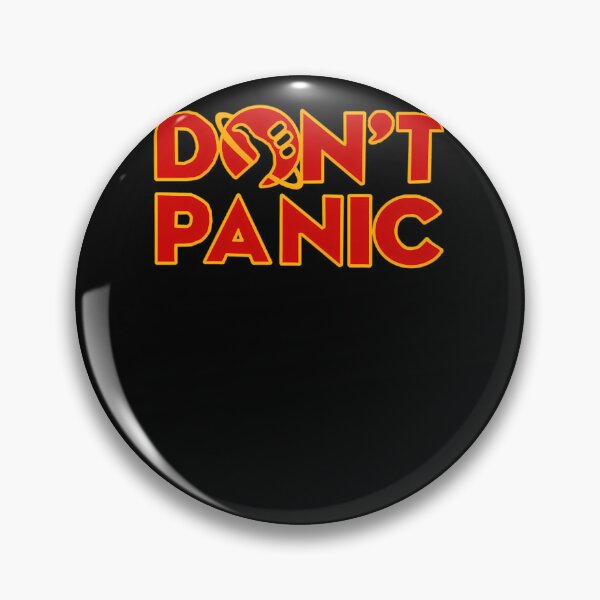 Item preview, Don'T-Panic-The-Hitchhiker'S-Guide-To-The-Galaxy designed and sold by helenm8addi.