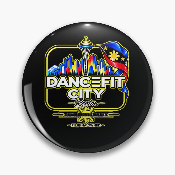 Item preview, Dancefit City Filipino Pride Seattle Skyline I designed and sold by snailslowdance.