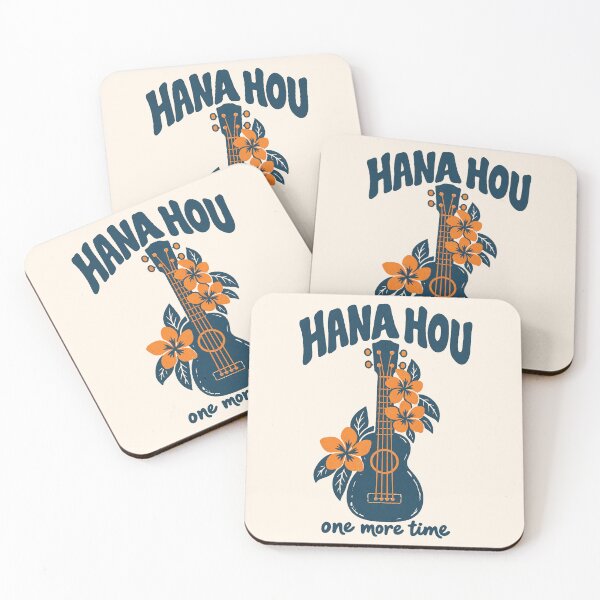 Item preview, Hana Hou Ukulele One More Time designed and sold by Small Kine Prints.