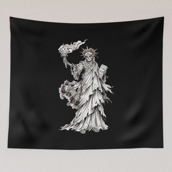Item preview, Day of the Dead - Lady Liberty designed and sold by Juzzy72.