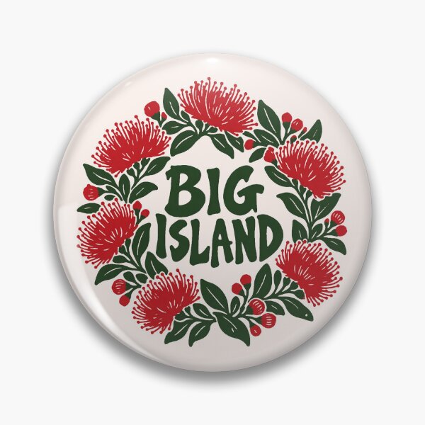 Item preview, Big Island Lehua Lei designed and sold by Small Kine Prints.