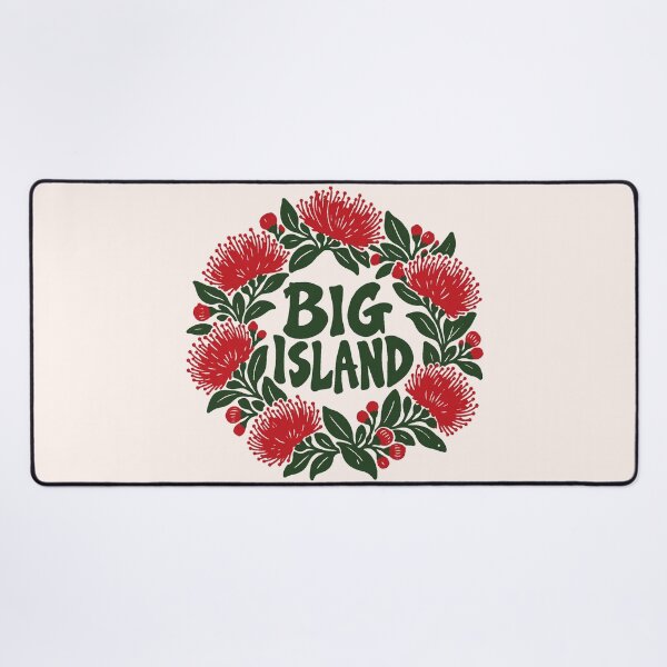 Item preview, Big Island Lehua Lei designed and sold by Small Kine Prints.