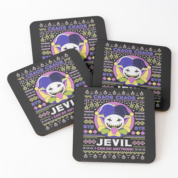 Item preview, Chaos Chaos Bye Bye Jevil I Can Do Anything! Deltarune Christmas Gamer Holiday Fan designed and sold by EuphemiaFa.