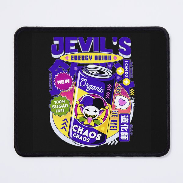 Item preview, Jevil's Energy Drink Chaos Chaos I Can Do Anything Deltarune Gamer designed and sold by EuphemiaFa.