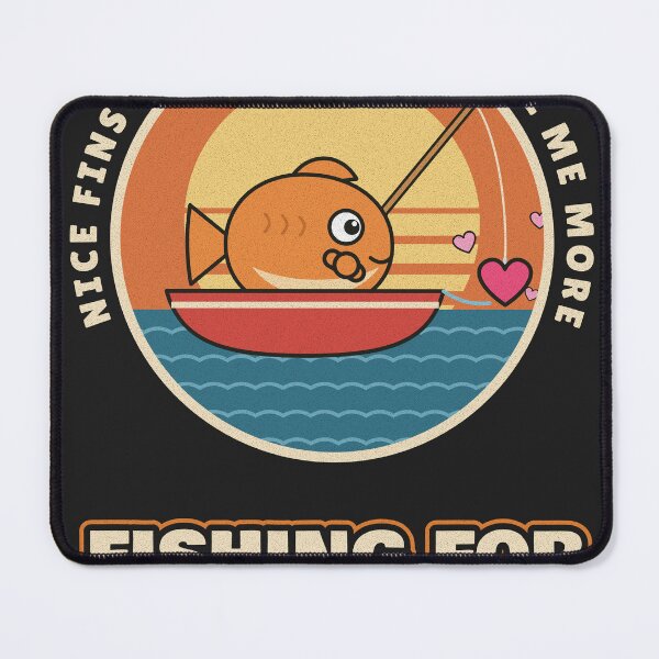Item preview, Fishing for Compliments Funny Fish Pun designed and sold by somebasic.