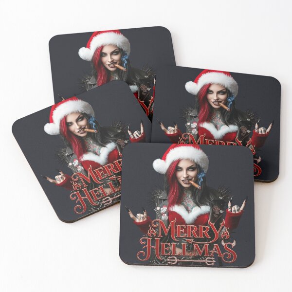 Item preview, Merry Hellmas Red Hair Cigar Rocker designed and sold by Voodoo Store Paranormal Collections.