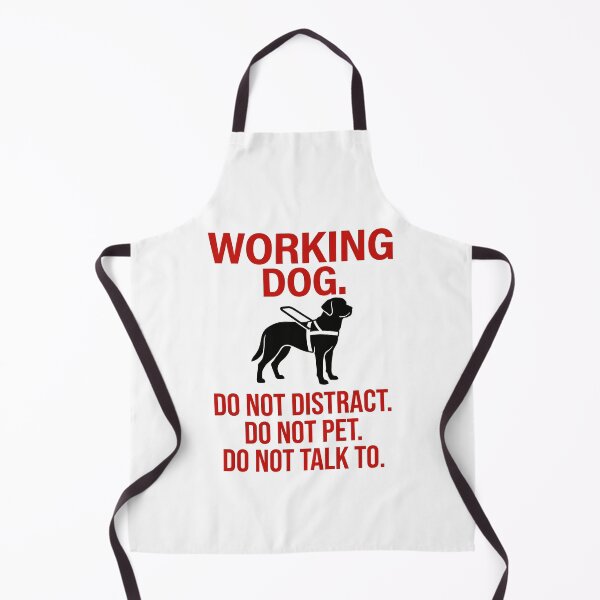 Item preview, Working Dog Do Not Distract Do Not Pet Do Not Talk To | Service Dog Handler Shirt | Guide Dog Awareness Apparel designed and sold by Luminari Creations.