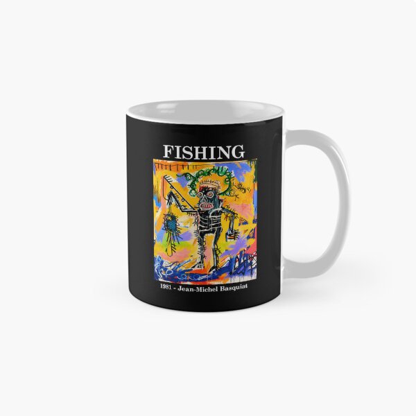 Item preview, Fishing (1981) – Jean-Michel Basquiat | Neo-Expressionist Art designed and sold by rhonstoppable27.