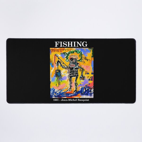Item preview, Fishing (1981) – Jean-Michel Basquiat | Neo-Expressionist Art designed and sold by rhonstoppable27.