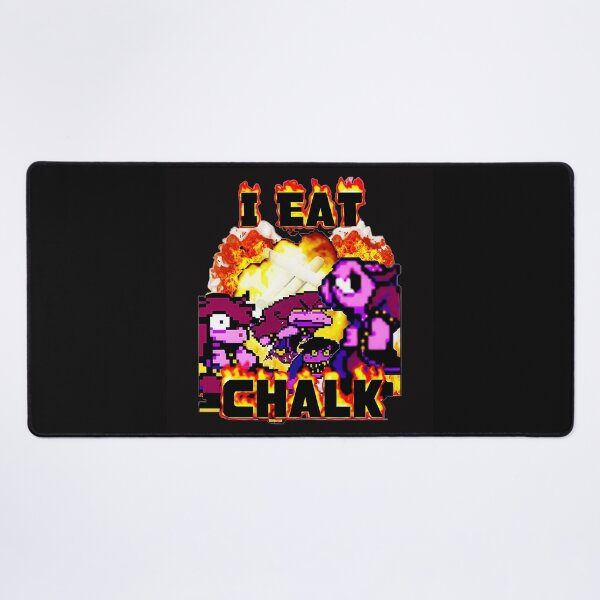 Item preview, I Eat Chalk Deltarune Susie Gaming Gamer designed and sold by EuphemiaFa.