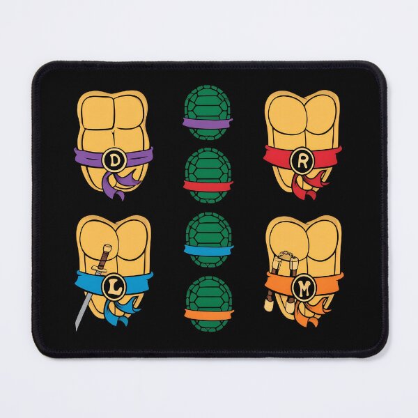 Item preview, Ninja Turtles Shell Badges Retro Hero Team Artwork designed and sold by HUTEND.