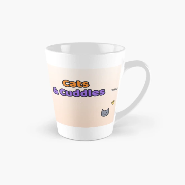 Cats and Cuddles - Cute Marshmallow Pip Hugging a Kitten — Classic Mug by BiMood
