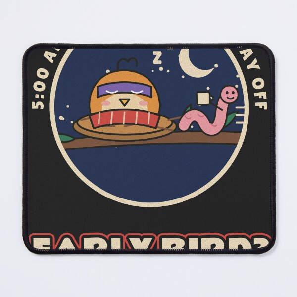Item preview, Early Bird Hard Pass Sleepy Bird designed and sold by somebasic.