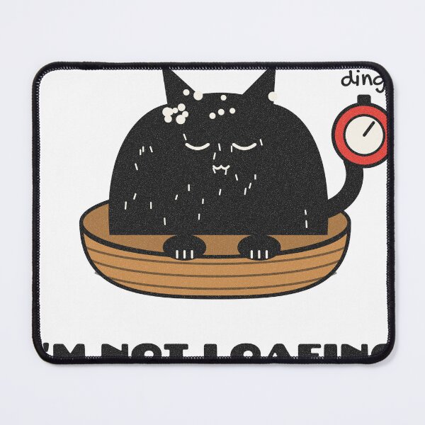 Item preview, Not Loafing Proofing Cat Loaf Baker Pun designed and sold by somebasic.
