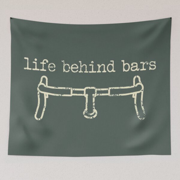 Item preview, Life Behind Bars Funny Cycling Bike Handlebar designed and sold by Yellowriversss.