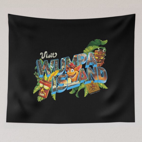 Item preview,  Crash Bandicoot Visit Wumpa Island Vacation designed and sold by MaelyDAREN.