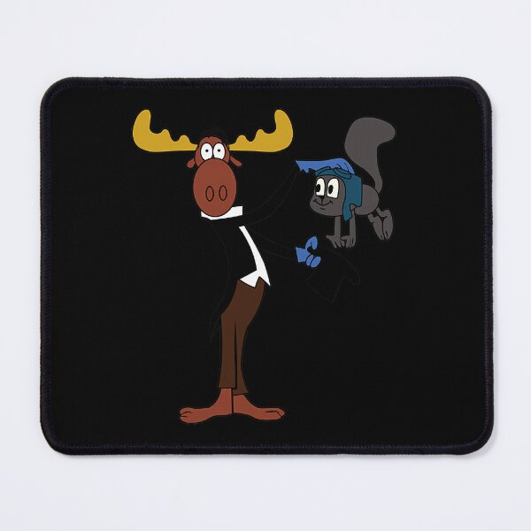 Item preview, Rocky And Bullwinkle Wossamotta U Logo Graphic designed and sold by RepentAgenda.