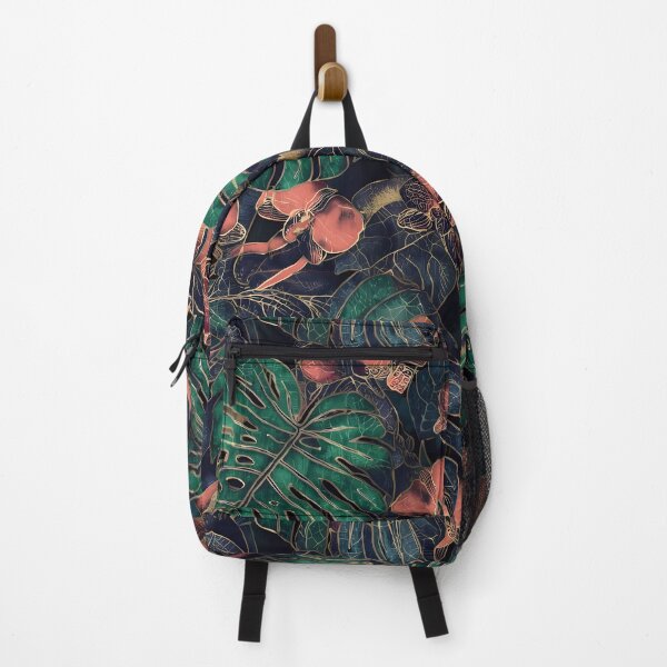Item preview, Tropical Batik Jungle Leaves & Hibiscus Pattern 03 designed and sold by The Design Asset Station.