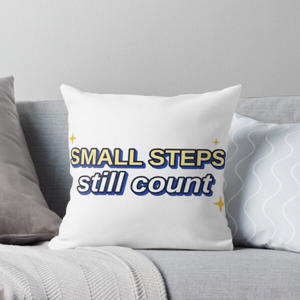 Item preview, Small Steps Still Count Motivational designed and sold by MR4me.