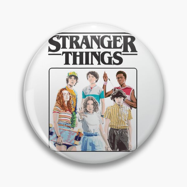 Item preview, Stranger Things Eighties Group Shot Title  designed and sold by MaelyDAREN.