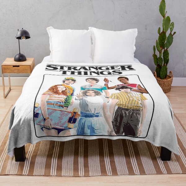 Item preview, Stranger Things Eighties Group Shot Title designed and sold by MaelyDAREN.