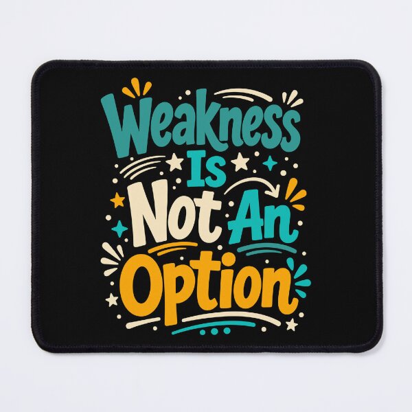 Item preview, Weakness Is Not An Option designed and sold by rejowan-arts.