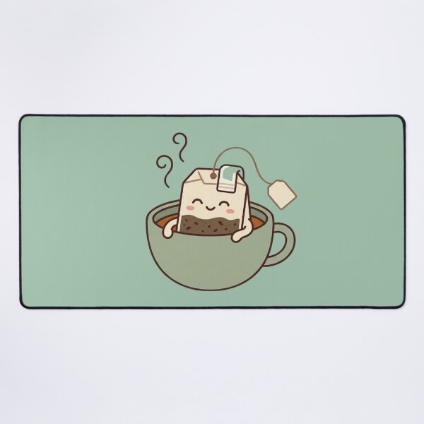 Item preview, Minimalist Kawaii Tea Bag Onsen Aesthetic Japanese Style Cute Art designed and sold by Im-Ara.