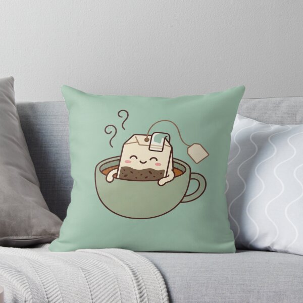 Item preview, Minimalist Kawaii Tea Bag Onsen Aesthetic Japanese Style Cute Art designed and sold by Im-Ara.
