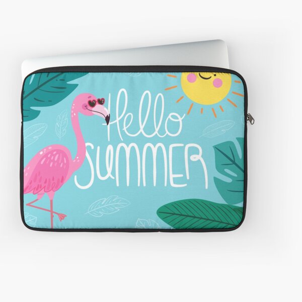 Flamingo Hallo Sommer Laptoptasche