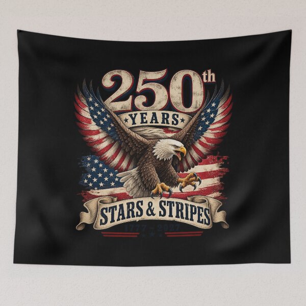 Item preview, 250 Years of Stars and Stripes 1777–2027 Vintage American Eagle designed and sold by dhmnee.