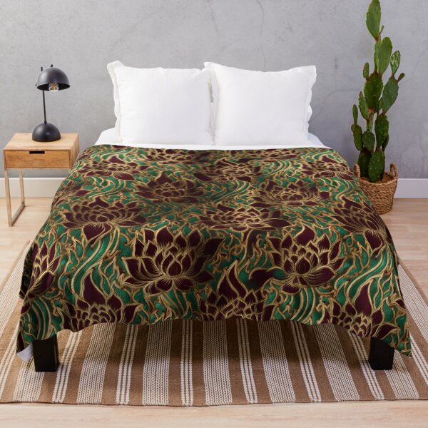 Item preview, Exotic Toucan Bird & Paradise Leaves Pattern 06 designed and sold by The Design Asset Station.