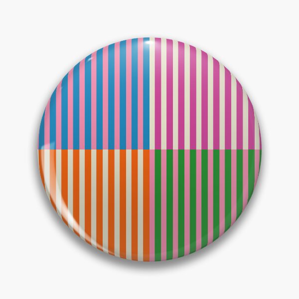Item preview, Colorful Stripes Quarter Check Pattern designed and sold by kierkegaard.