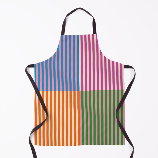 Item preview, Colorful Stripes Quarter Check Pattern designed and sold by kierkegaard.