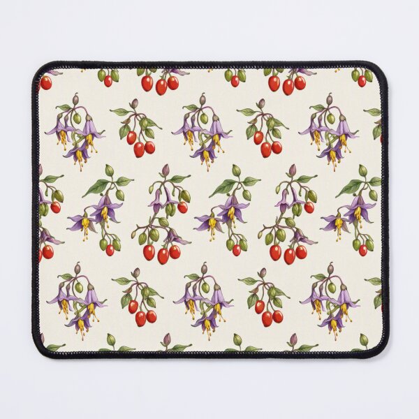 Item preview, Vintage Nightshade & Crimson Berry Sprigs designed and sold by ritusdesigns.