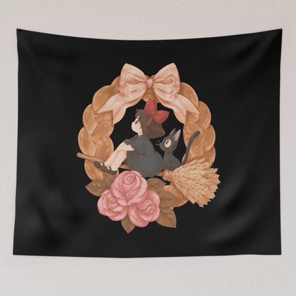 Item preview, Kiki Jiji Wreath Art designed and sold by MinchiDiep.