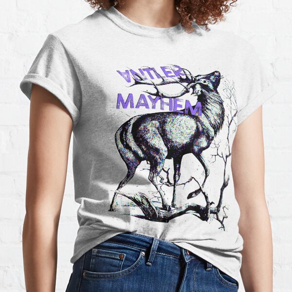 Antler Mayhem Deer Classic T-Shirt