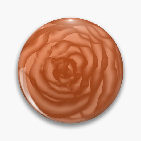 Item preview, Terracotta Fluid Texture Rose designed and sold by wissal.studio.