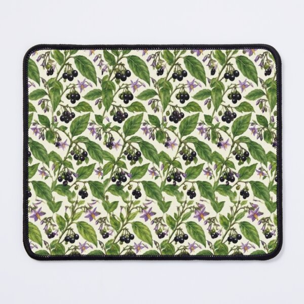 Item preview, Black Nightshade Botanical Heritage designed and sold by ritusdesigns.