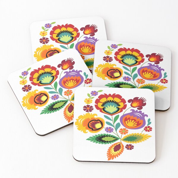 Item preview, Folk Flower Art designed and sold by ViaARTfactory.